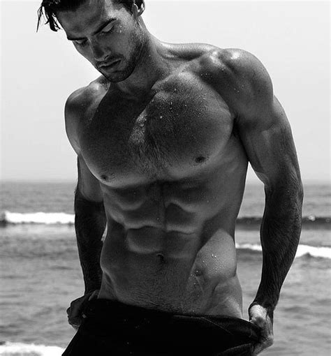 Mitchell Wick Black Men Black And White Male Torso Shirtless Men Mans World Guy Pictures