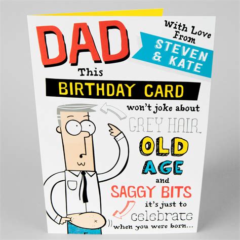 8 Best Images Of Funny Printable Birthday Cards Dad Funny Dad