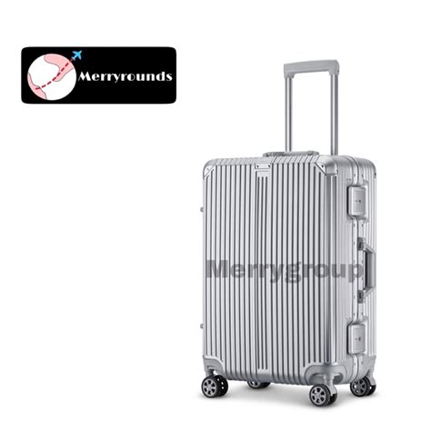 New Big Tsa Lock Aluminium Alloy Frame Travel Luggage Suitcase Bag 20