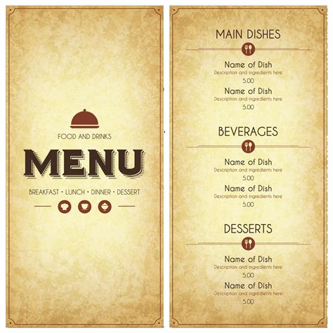 Menu Png Images Transparent Free Download Pngmart