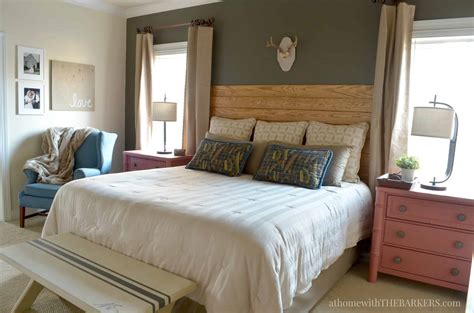 Master Bedroom Makeover Update At Home With The Barkers