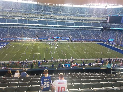Section 215 At Metlife Stadium For Giants And Jets Games