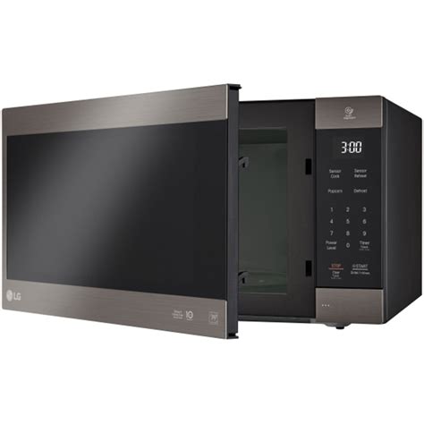 LG Cu Ft NeoChef Countertop Microwave In Black Stainless Steel LMC BD EBay