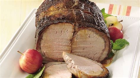An easy pork loin roast recipe. Grilled Seasoned Pork Roast Recipe - BettyCrocker.com