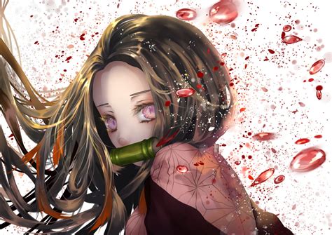 Wallpaper Anime Demon Slayer Kimetsu No Yaiba Nezuko Wallpaper For