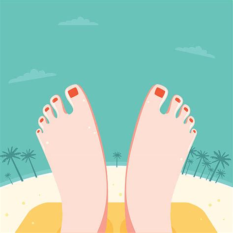 Royalty Free Barefoot Woman Clip Art Vector Images And Illustrations