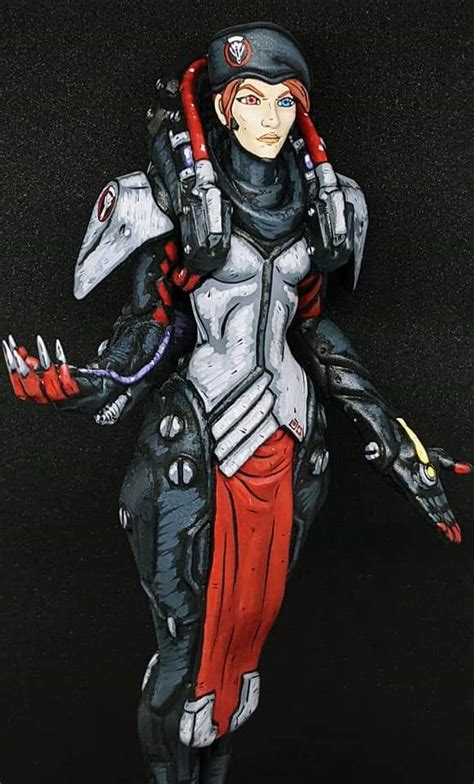 3d Printable Moira Blackwatch Skin Overwatch 20 Cm By Printed Obsession