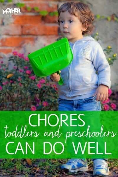 Real Chores Preschoolers And Toddlers Can Do Well