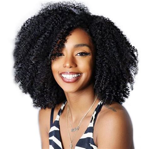 Afro Kinky Curly Bundle Deals Afro Kinky Curly Cheveux