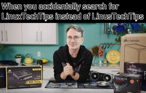 Linus Tech Tips But The Other Linus Linustechtips