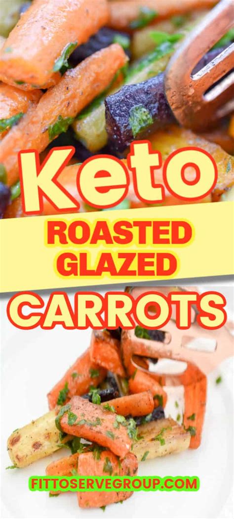 Keto Roasted Glazed Carrots · Fittoserve Group
