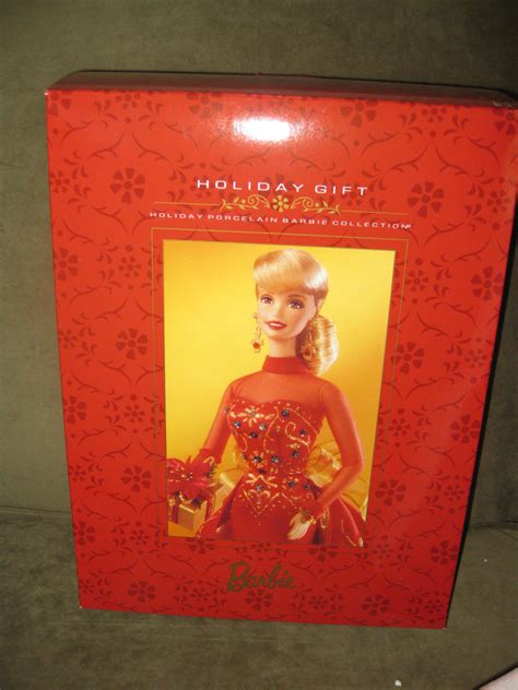How Much Is Holiday T Porcelain Barbie Doll Christmas Dolls Mattel