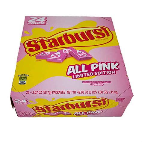 Starburst All Pink 24 Ct Miami K Distribution