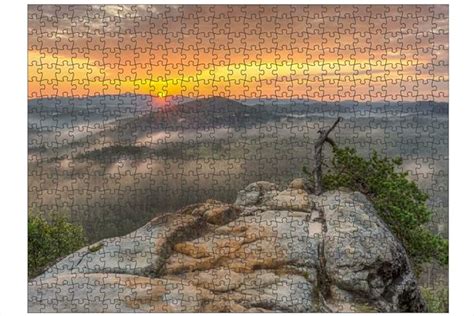 Artboxone Ravensburger Puzzle L 500 Teile Natur Sonnenaufgang