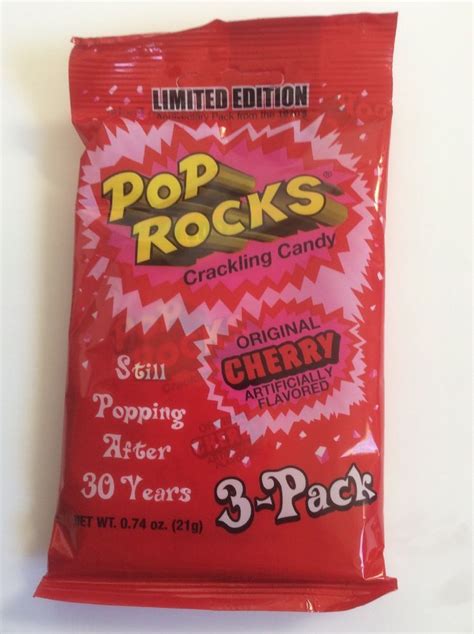 New Pop Rocks 3 Pack Limitededition Original Cherry 04 2020