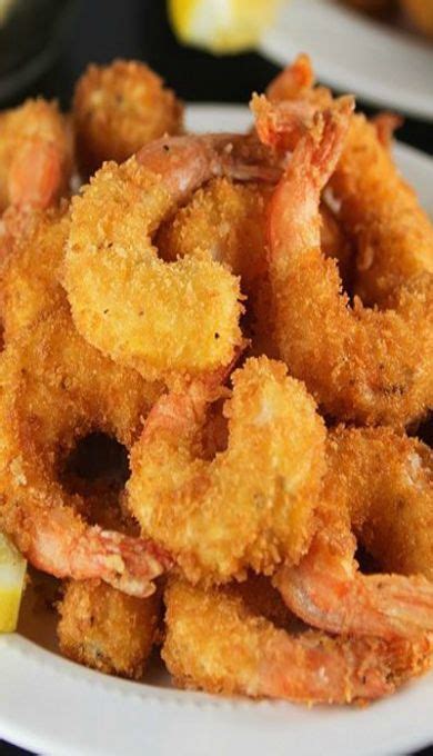 Crunchy Fried Shrimp Fried Shrimp Recipes Prawn Recipes Shrimp Dishes