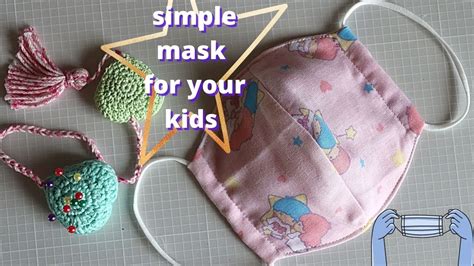 Simple How I Make Fabric Mask From Ordinary Mask Youtube
