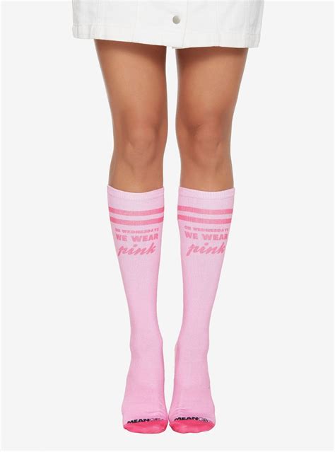 Girls Pink Knee Socks Cheaper Than Retail Price Buy Clothing