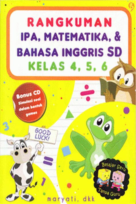 Jual Rangkuman IPA, Matematika, & Bahasa Inggris SD Kelas 4, 5, 6 di lapak Yanto Jakarta yanto_chi
