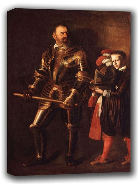 Caravaggio Michelangelo Merisi Da Portrait Of Alof De Wignacourt Grand
