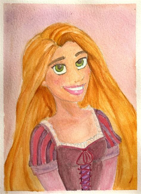 rapunzel portrait by checkmarkedheart on deviantart rapunzel portrait aurora sleeping beauty