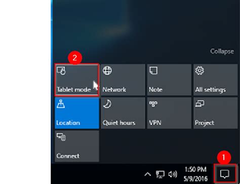 2 Ways To Switch Between Tablet Mode And Desktop Mode On Windows 10