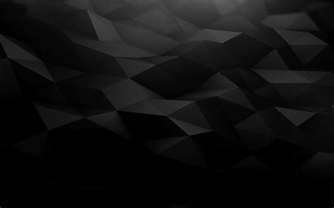 Black Geometric Abstract Design Wallpaper Baltana