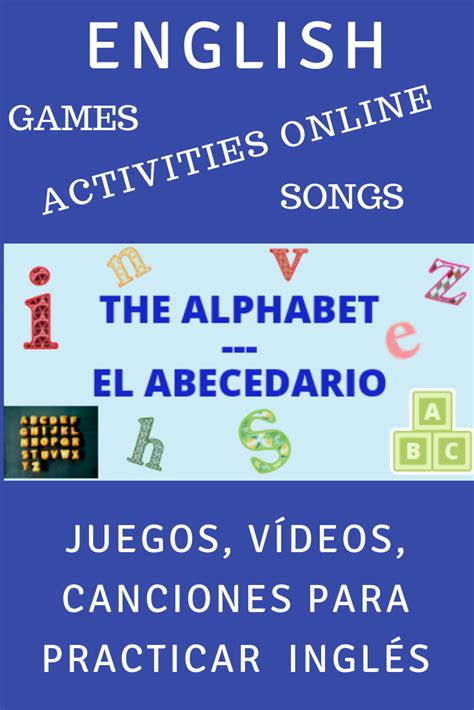 Iii El Alfabeto En Inglés I The Alphabet ¡juega Y Aprende Juegos