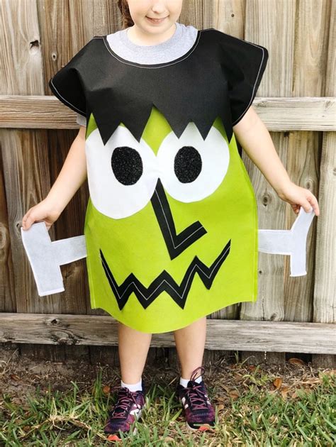 Check spelling or type a new query. Kids Frankenstein Costume - Last Minute Halloween DIY - Creatively Beth