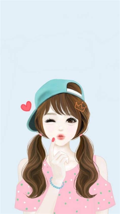21 Best Lovely Girl Cartoon Pictures Images On Pinterest