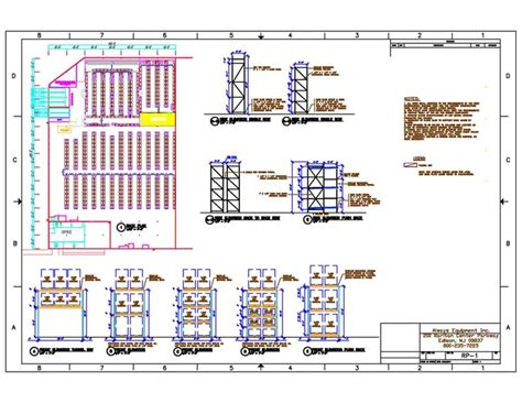 Free Warehouse Distribution Center Layout And Design Warehouse Plan