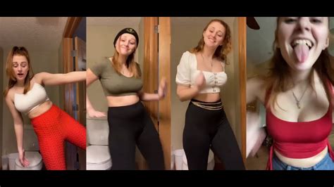 sexy blonde girl hot tik tok dance sexy outfit big booty hot tiktok videos youtube