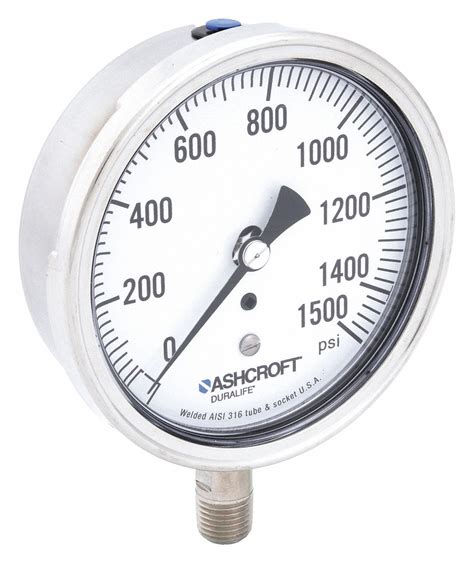 20w1005sh02b100 Ashcroft Commercial Pressure Gauge Valin 44 Off