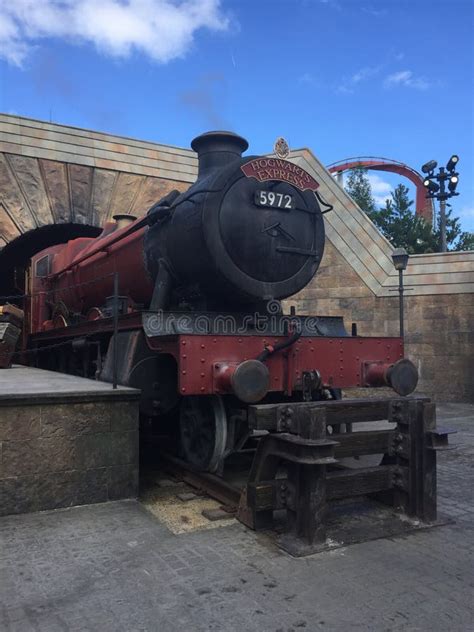 Hogwarts Express In Universal Studios In Orlando Fl Editorial Image