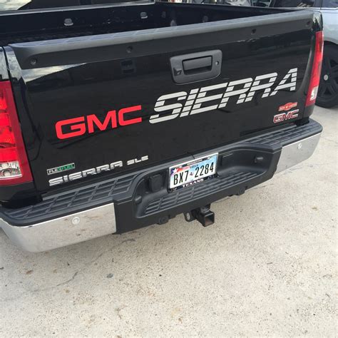Gmc Tailgate Decals Hid Kitz