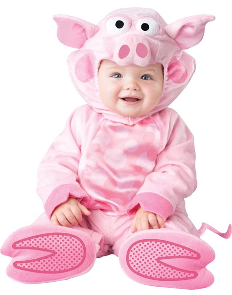 Precious Piggy Pink Baby Piglet Infant Animal Halloween Costume Xs