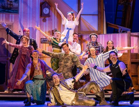 Review Peter Pan Goes Wrong Lyric Theatre Megaphone Oz