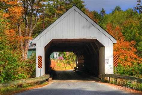 Williamsville Covered Bridge Vt Photograph By Terry Mccarrick Fine
