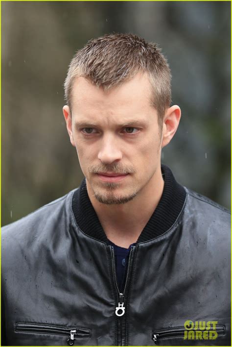 Joel Kinnaman Looks Leather Jacket Cool On The Killing Set Photo