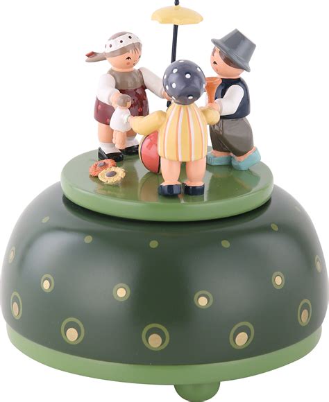 Music Box Childrens Play 12 Cm5in By Kwo
