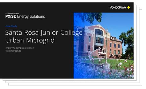 College Campus Microgrid Pxise Energy Solutions