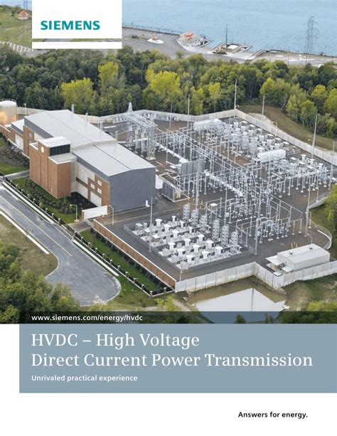 Hvdc High Voltage Direct Current Power Transmission Answers For