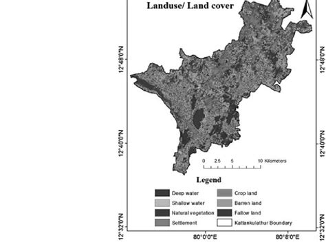 Land Useland Cover Map Of Study Area Download Scientific Diagram