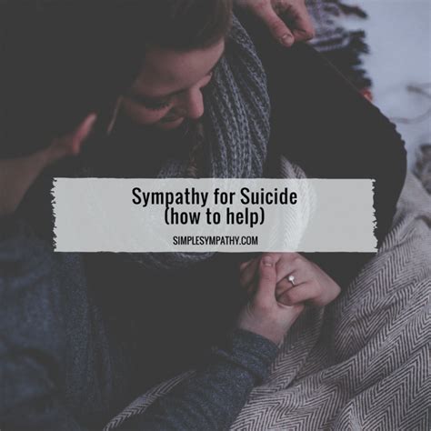 Sympathy For Suicide Simple Sympathy