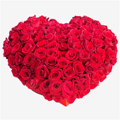 Love Heart Rose Flower Bouquet Online Order And Send