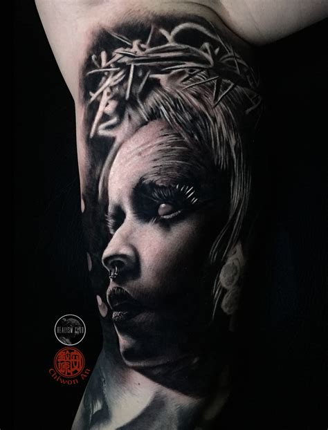 Best Black And White Realism Tattoo Artists Near Me Get More Anythinks