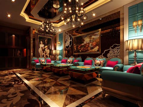 Luxurious Restaurant Vip Lounge 3D Model MAX | CGTrader.com