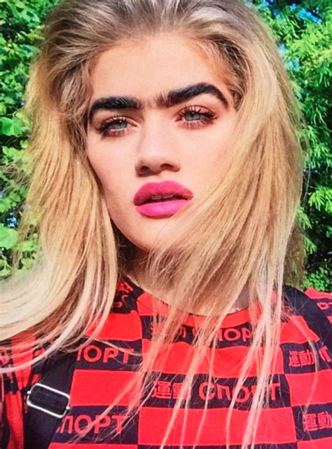 This Model Will Make You Wish You Never Waxed Your Unibrow Unibrow