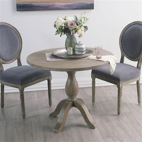 Our Round Drop Leaf Table Is A Versatile Space Saving Solution For