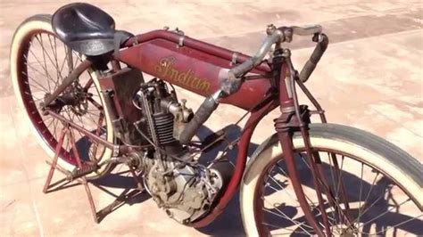 1914 Indian Four Valve Single Cylinder Board Track Racer For Sale Youtube